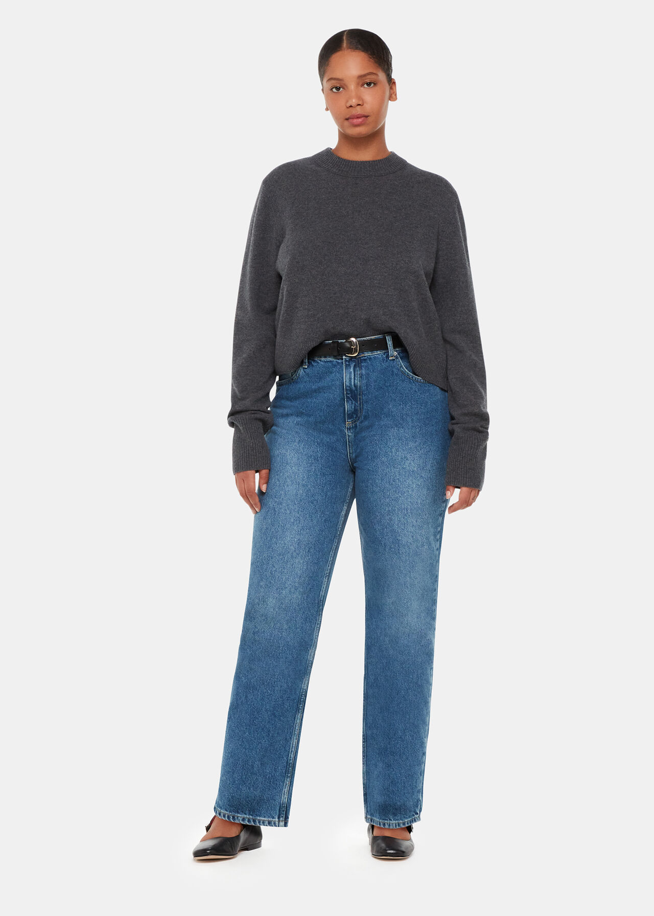 Straight Leg Full Length Jean